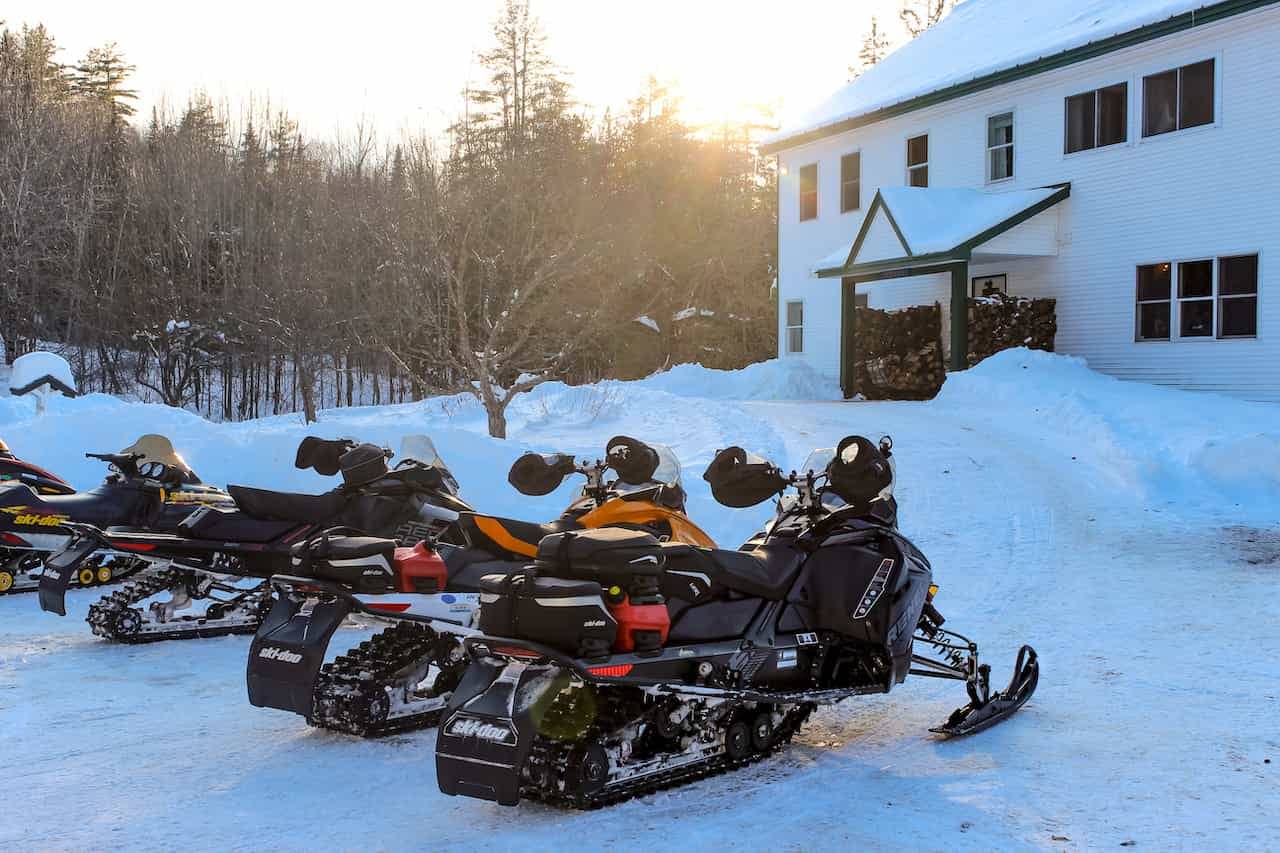 snow mobile day rental